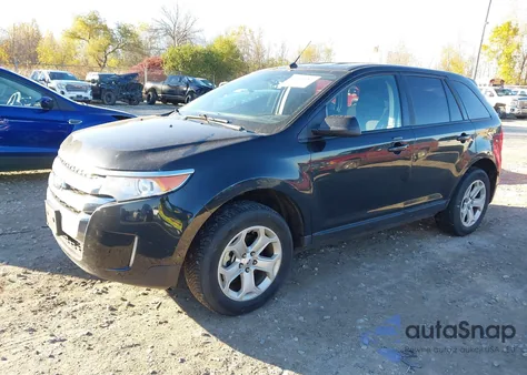 2013 Ford Edge Sel from USA, damaged, VIN 2FMDK4JC0DBB87753